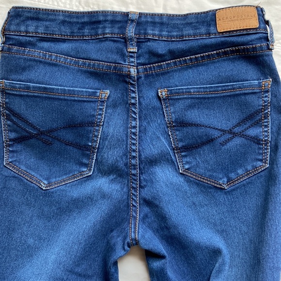 Aeropostale Denim - Aeropostale High Waisted Jeggings Sz 0 Short
